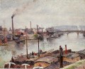 le port de rouen 2 1883 Camille Pissarro